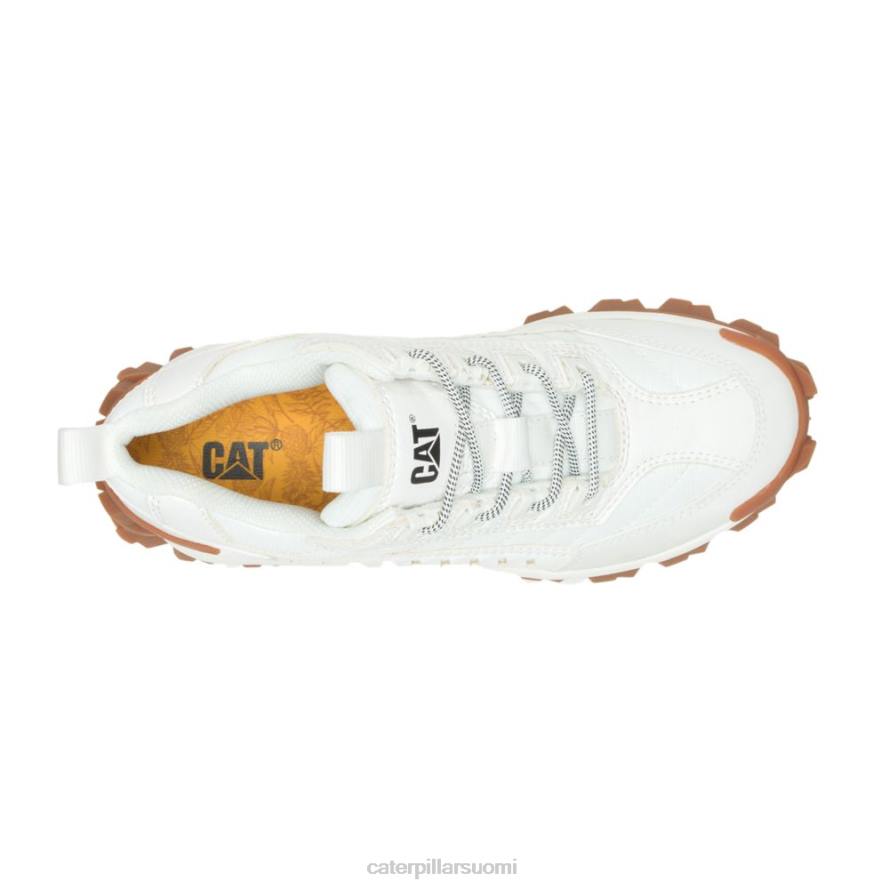 Caterpillar Eco Intruder -kenkä miehet kirkkaan valkoinen | rennot paksut lenkkarit PZ4X126