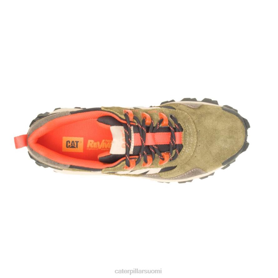 Caterpillar intruder beta kenkä miehet tumma oliivi | rennot paksut lenkkarit PZ4X143