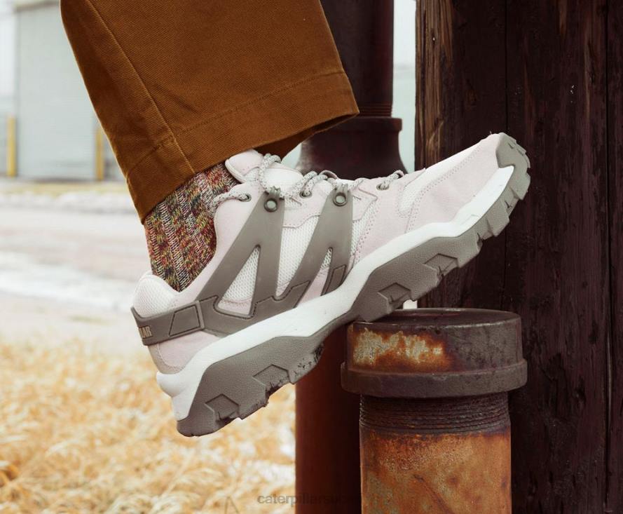 Caterpillar reaktorin tennarit miehet koivu/kirkkaan valkoinen | rennot paksut lenkkarit PZ4X160