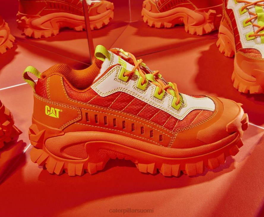 Caterpillar tunkeilija ahdettu kenkä miehet tulipunainen ibis | rennot paksut lenkkarit PZ4X119