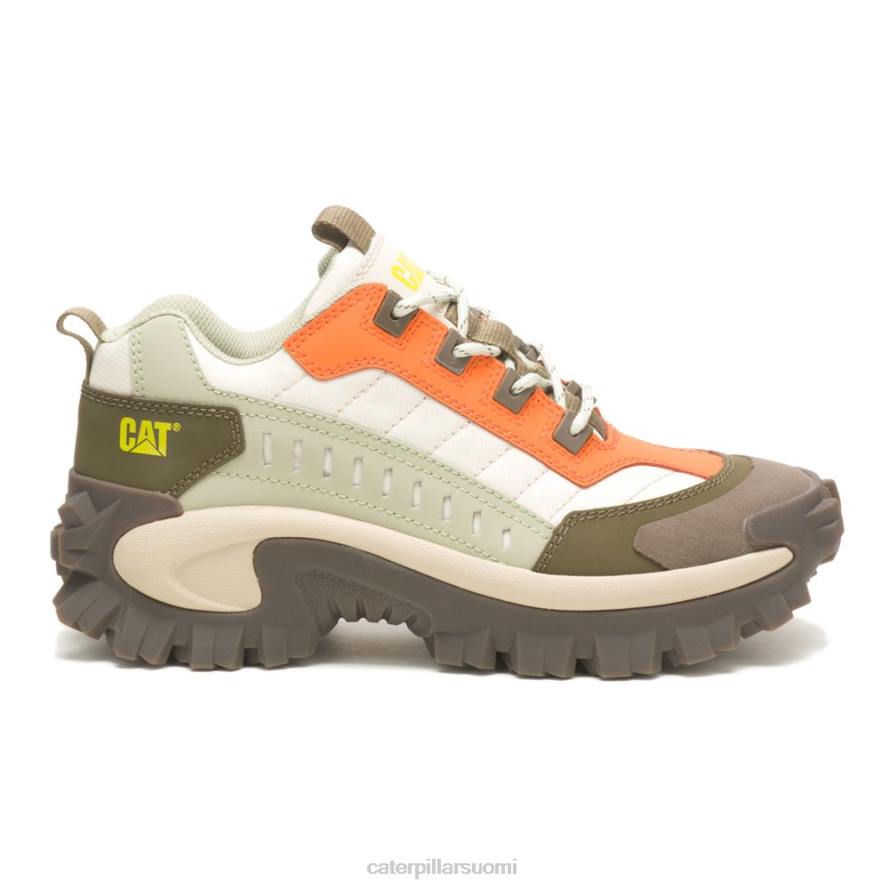 Caterpillar tunkeilijan kenkä miehet sammalharmaa / orioli | rennot paksut lenkkarit PZ4X138