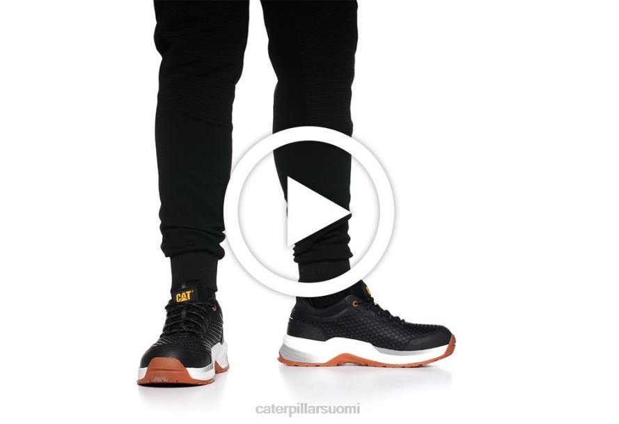 Caterpillar streamline 2.0 -komposiittikärkinen työkenkä miehet musta | työkengät PZ4X99