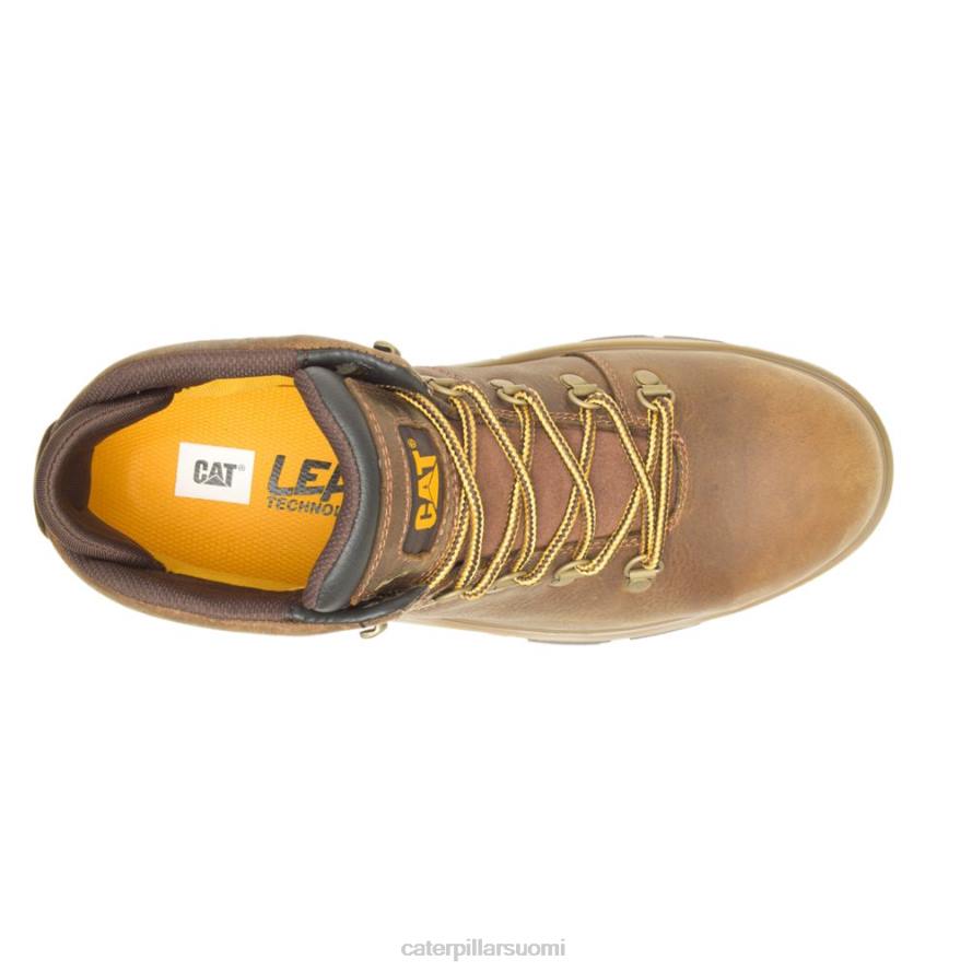 Caterpillar Exposition retkeilijän vedenpitävä metalliseoskärkityösaappaat miehet pyramidi | työsaappaat PZ4X58