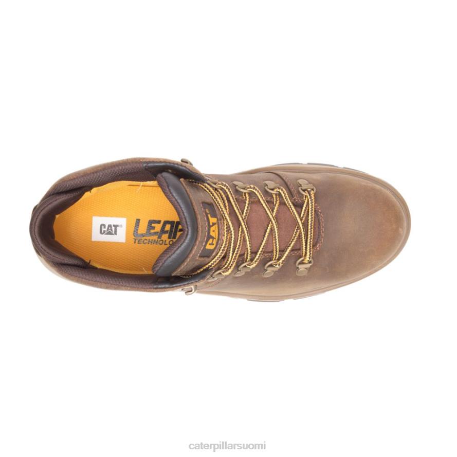 Caterpillar Exposition retkeilijän vedenpitävä työkenkä miehet pyramidi | työsaappaat PZ4X46