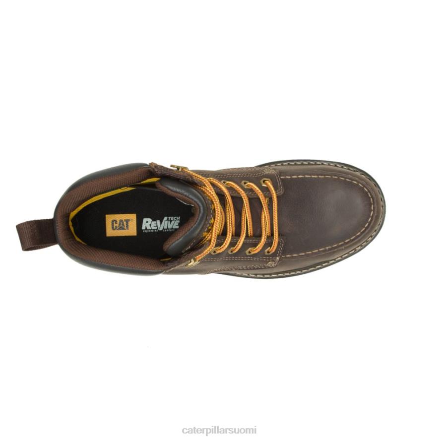 Caterpillar kalibroi teräskärkiset työsaappaat miehet nahka ruskea | työsaappaat PZ4X51