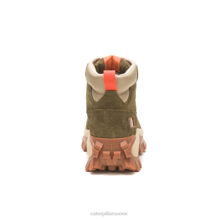 Caterpillar tunkeilijakerrossaappas miehet tumma oliivi | vapaa-ajan saappaat PZ4X178