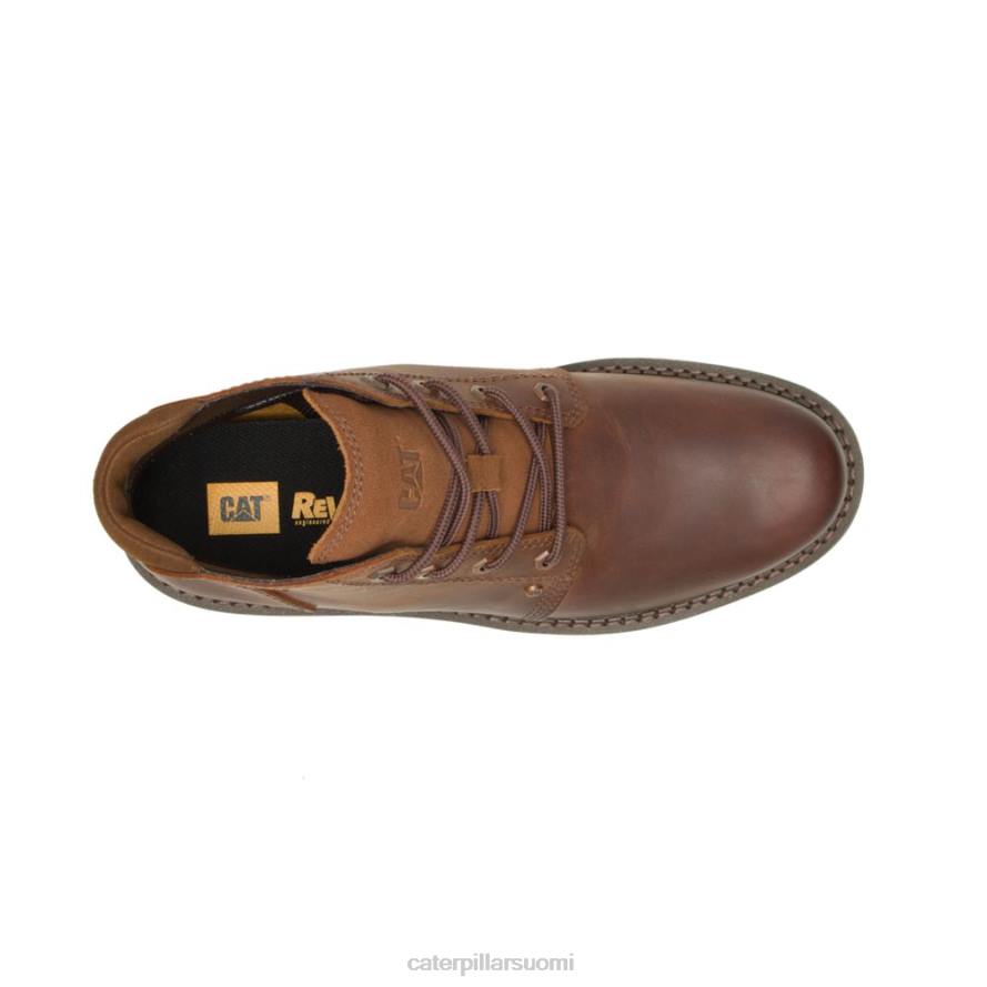Caterpillar peitetty keskivedenpitävä saapas miehet nahka ruskea | vedenkestävä PZ4X193