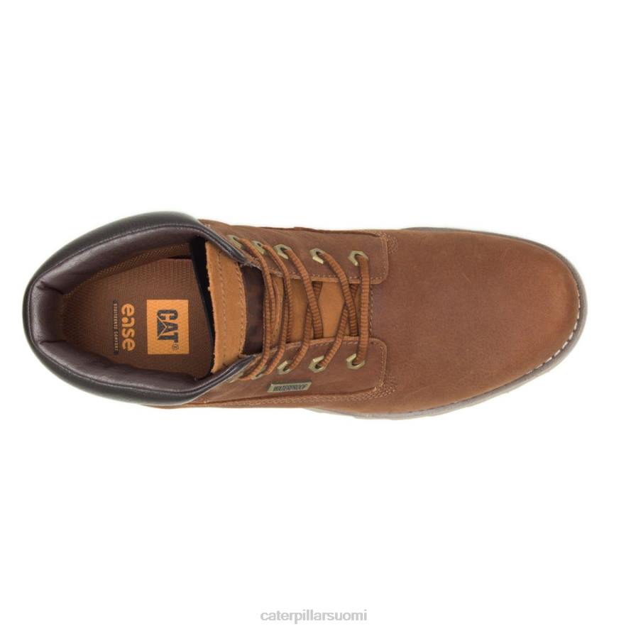Caterpillar perustajan vedenpitävä ohut saappaat miehet tanskan ruskea | vedenkestävä PZ4X210