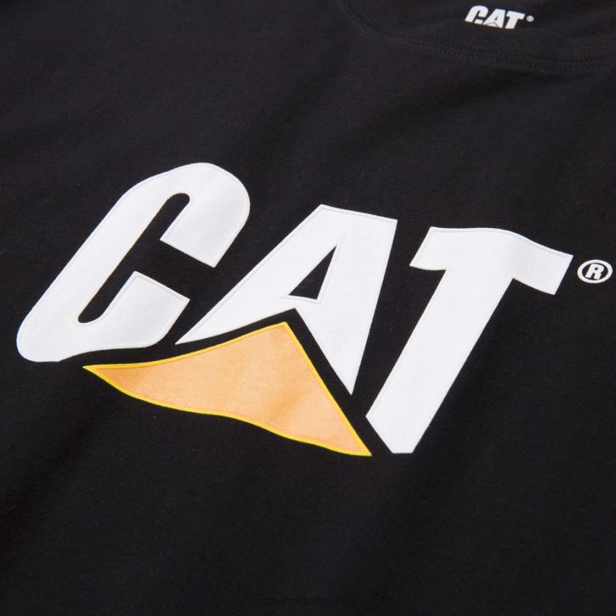 Caterpillar tavaramerkki logo T-paita miehet musta | topit & päällysvaatteet PZ4X242