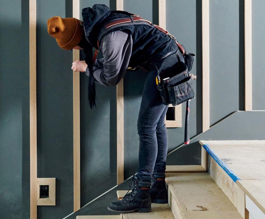 Caterpillar echo vedenpitävä teräskärkinen työsaappaat naiset musta | työsaappaat PZ4X262