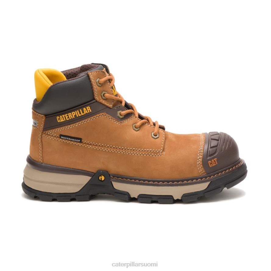 Caterpillar kaivinkone superlite vedenpitävä hiilikomposiittivarvas työsaappaat naiset sudanin ruskea | työsaappaat PZ4X268