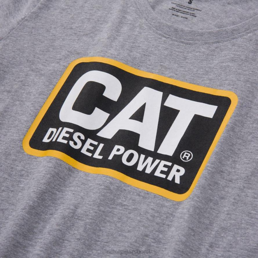 Caterpillar diesel power t-paita naiset harmaa | topit & päällysvaatteet PZ4X313
