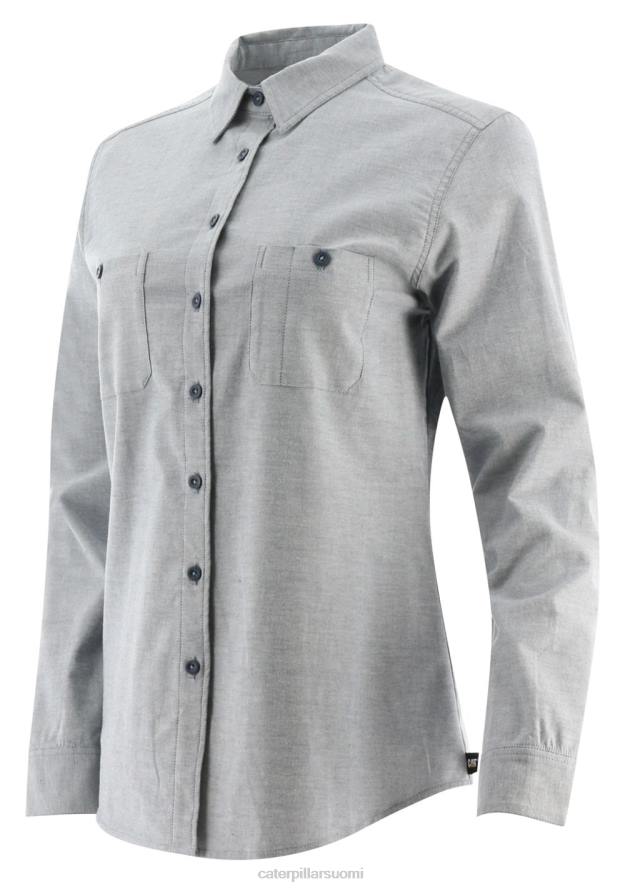 Caterpillar oxfordin pitkähihainen paita naiset denim sininen | topit & päällysvaatteet PZ4X312